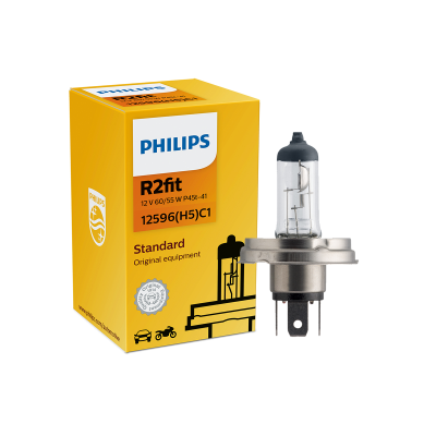 12596 LAMPARA HALOGENA ESTANDAR 12V H4 (H5) 12596 12V 60/55W P45T-41 C1